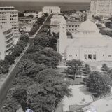 Anonymous silver photo africa senegal dakar cathedral district circa 1950