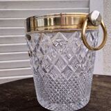 Bohemian crystal champagne bucket