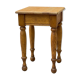 Light wood stool turned years 70/80