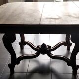 Old solid wood table