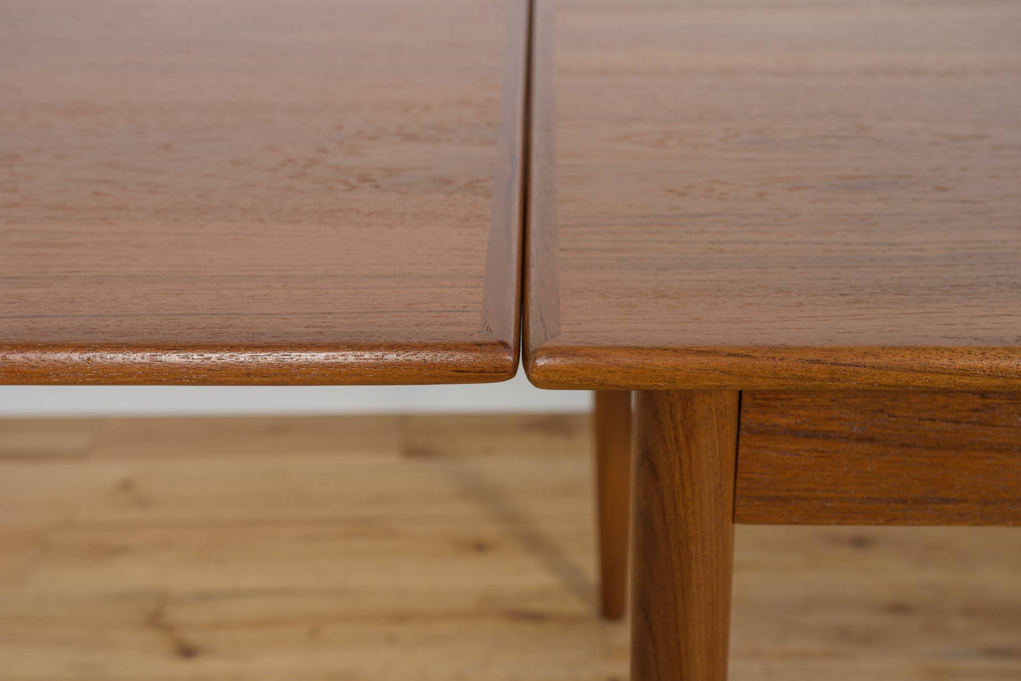 Mid Century Teak Extendable Dining Table, Denmark, 1960s