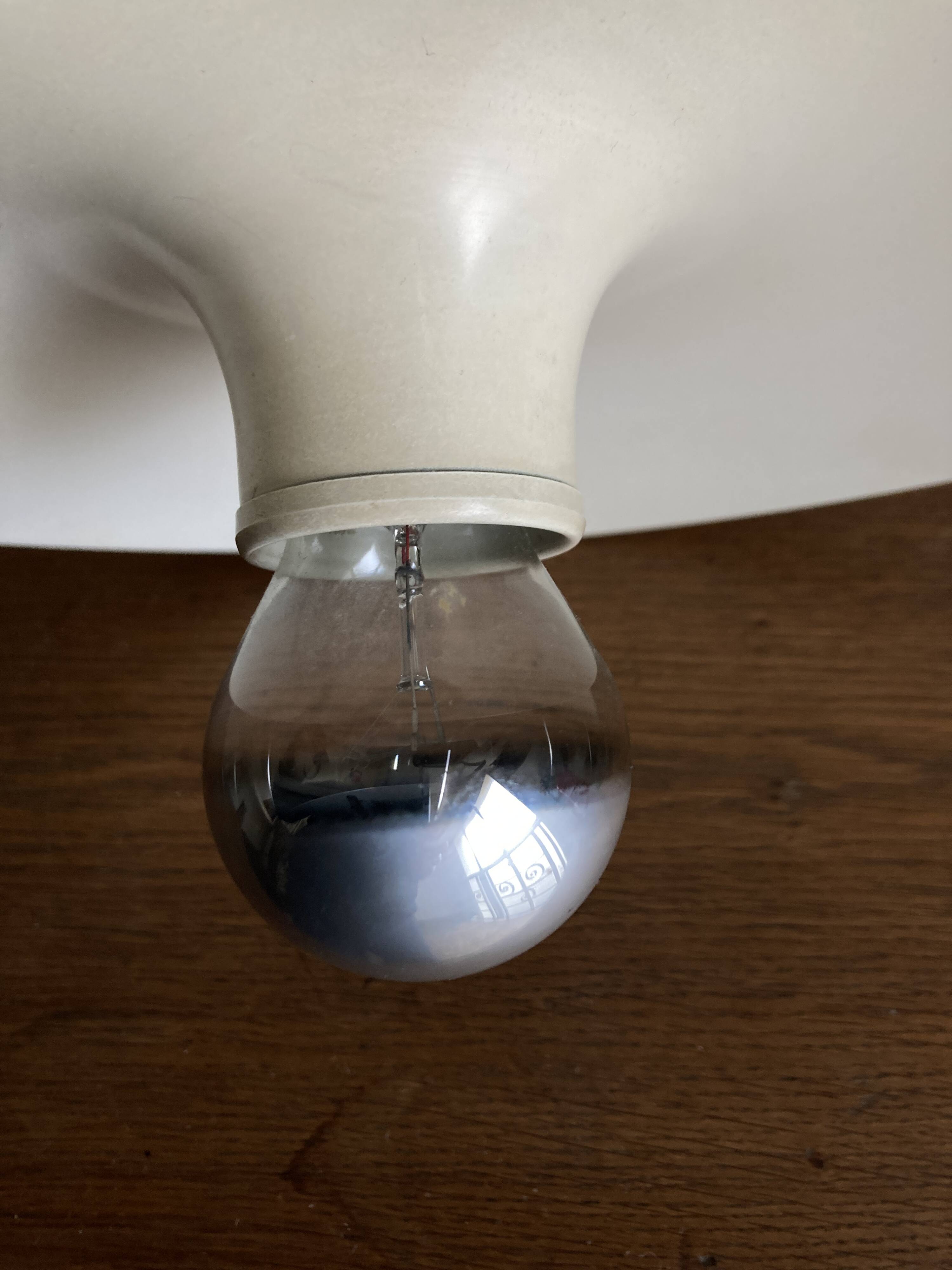 Space Age disc wall light selection by Charlotte Perriand for Les Arcs at Honsel