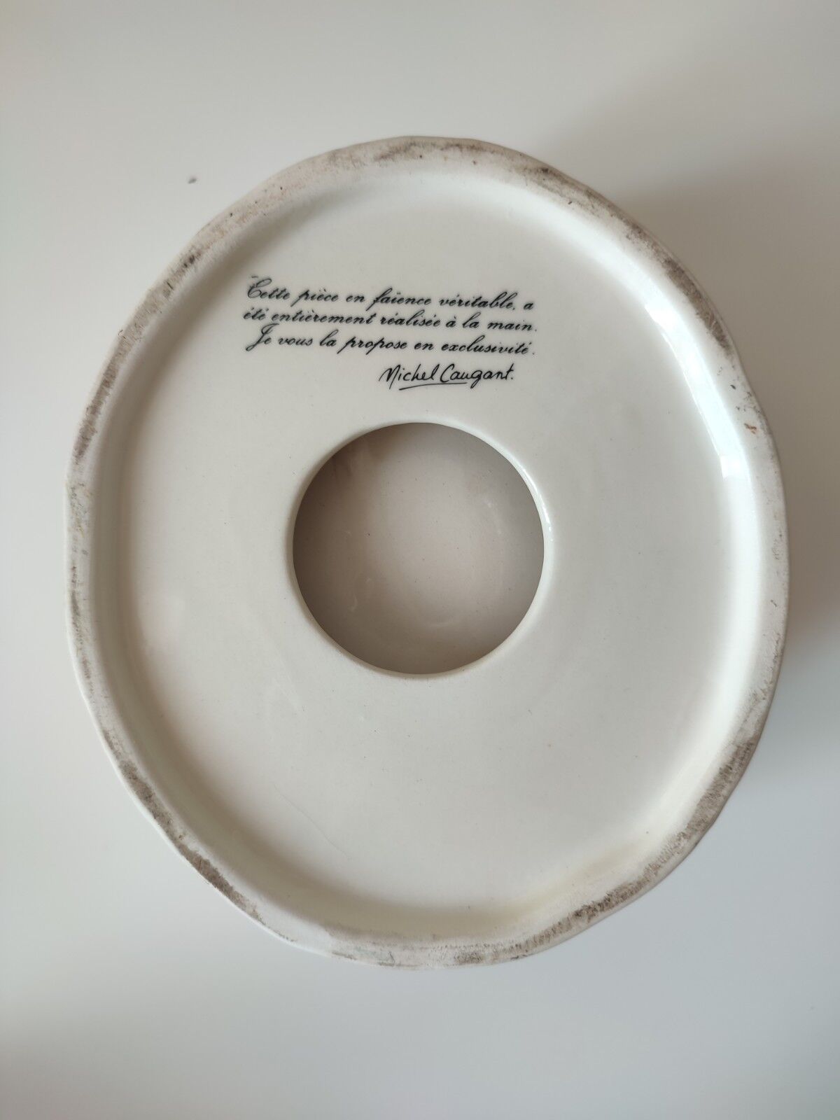 Terrine faience Michel Gaugant