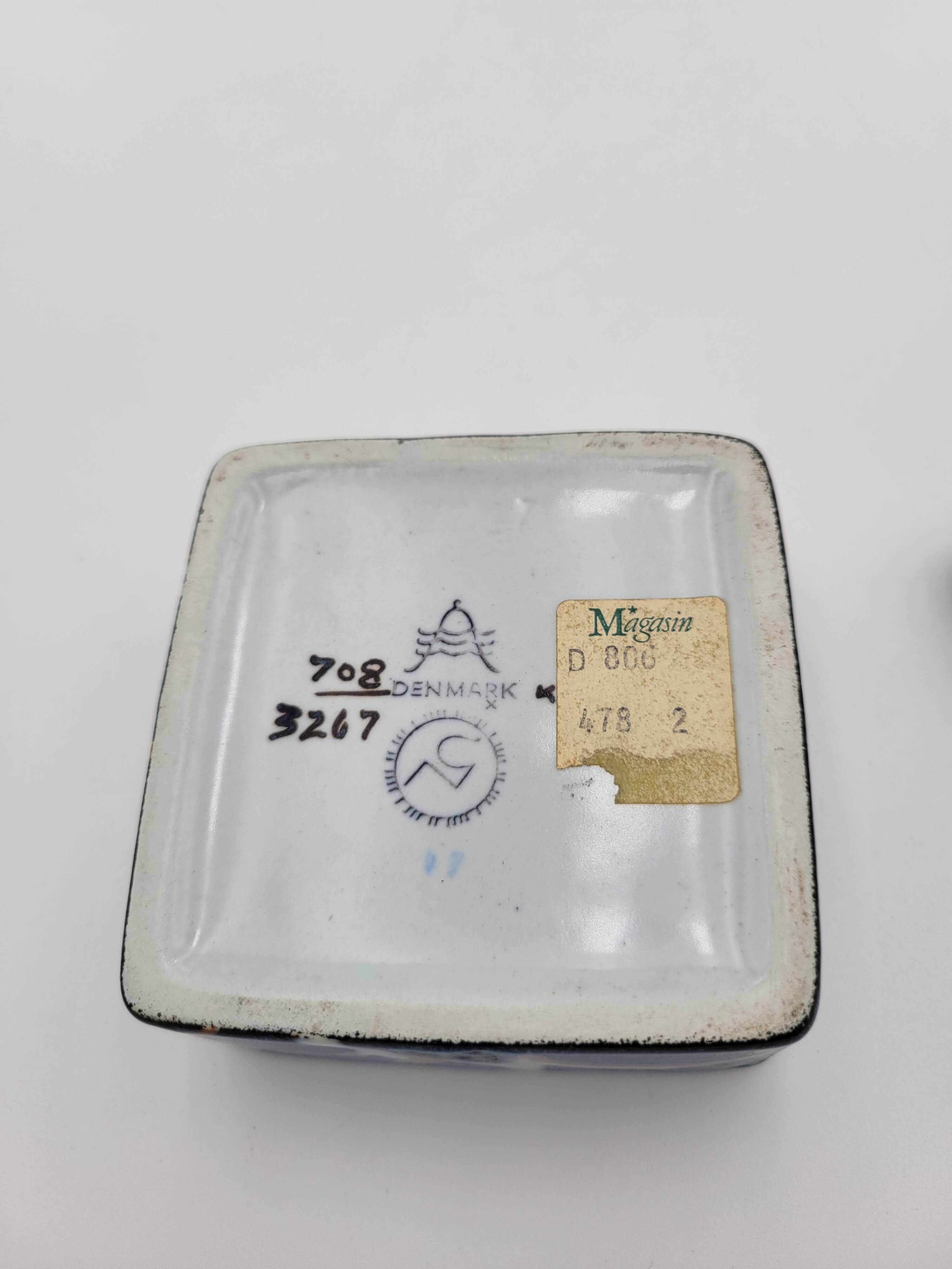 Nils Thorsson porcelain box - Royal Copenhagen