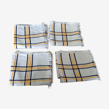Série de 4 serviettes