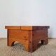 Mini banc de métier ou repose-pieds vintage