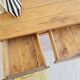 Antique farmhouse table - 2 drawers
