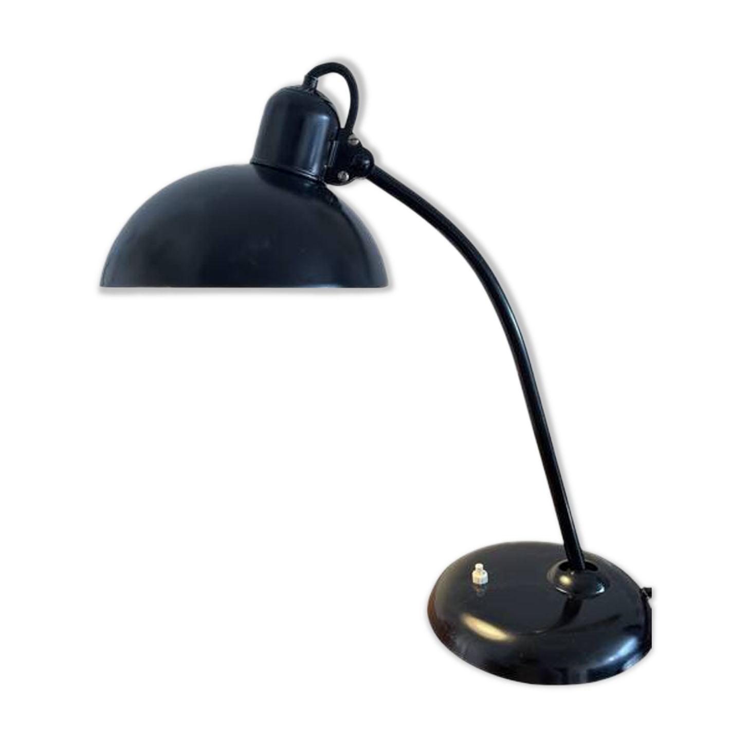 Kaiser idell 6556 desk lamp — Christian Dell Bauhaus, 1940s–1950s