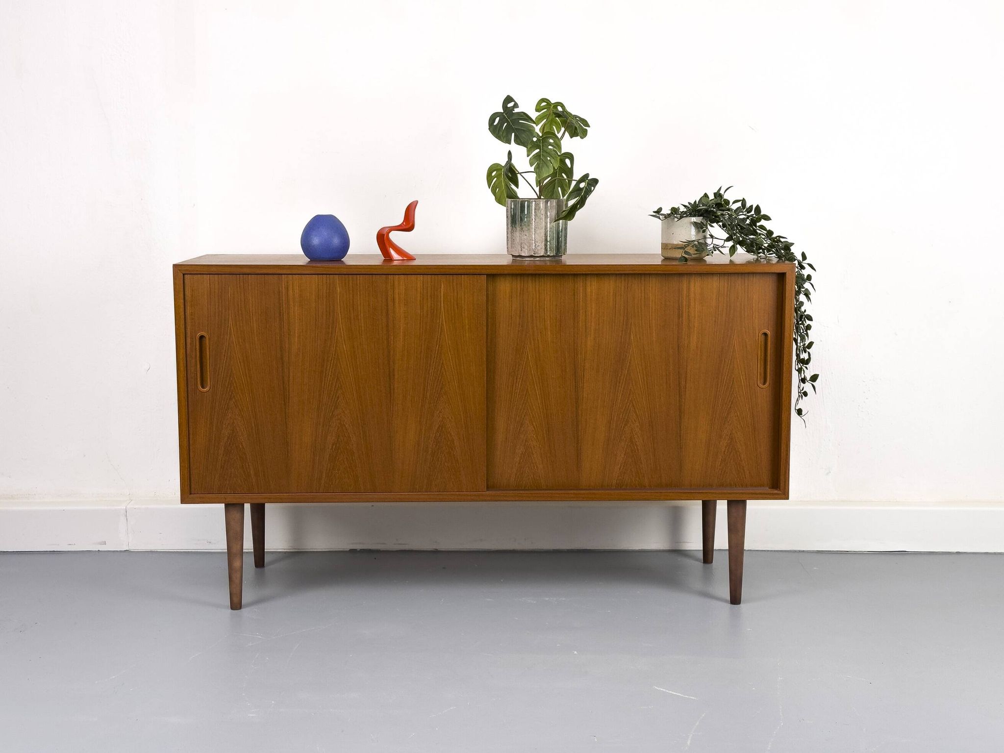 Danish teak sideboard, designed by Carlo Jensen for Hundevad & Co., 1960s