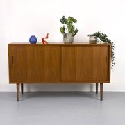 Danish teak sideboard, designed by Carlo Jensen for Hundevad & Co., 1960s