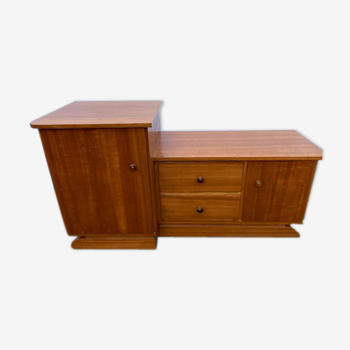 Vintage MCM teak 2 tier sideboard