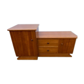Vintage MCM teak 2 tier sideboard