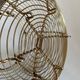 Golden metal basket 1960