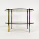 Minimalist oval table, Germany, 1960s