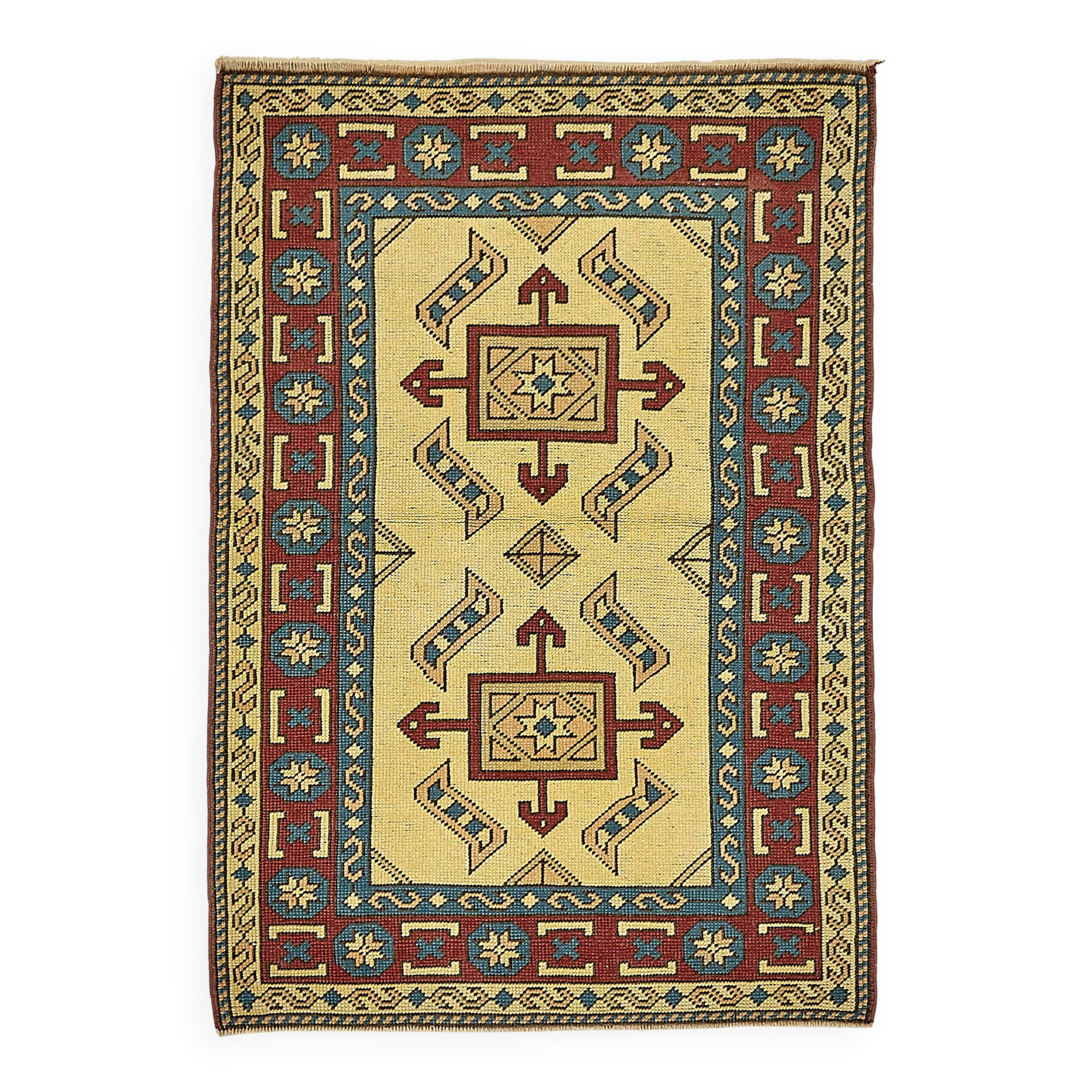 Turkish Vintage Anatolian Rug 84 cm x 105 cm