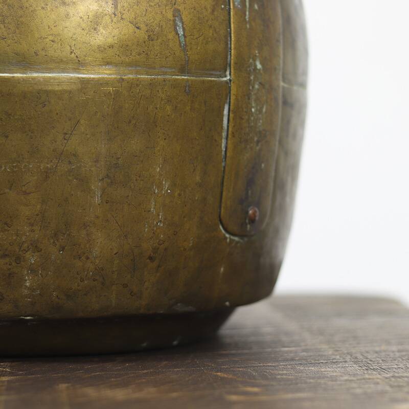 Early 19th century Antique copper milk can