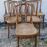 6 Thonet bistro chairs