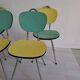 4 formica chairs