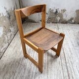 Set of 4 70s elm chairs, Regain