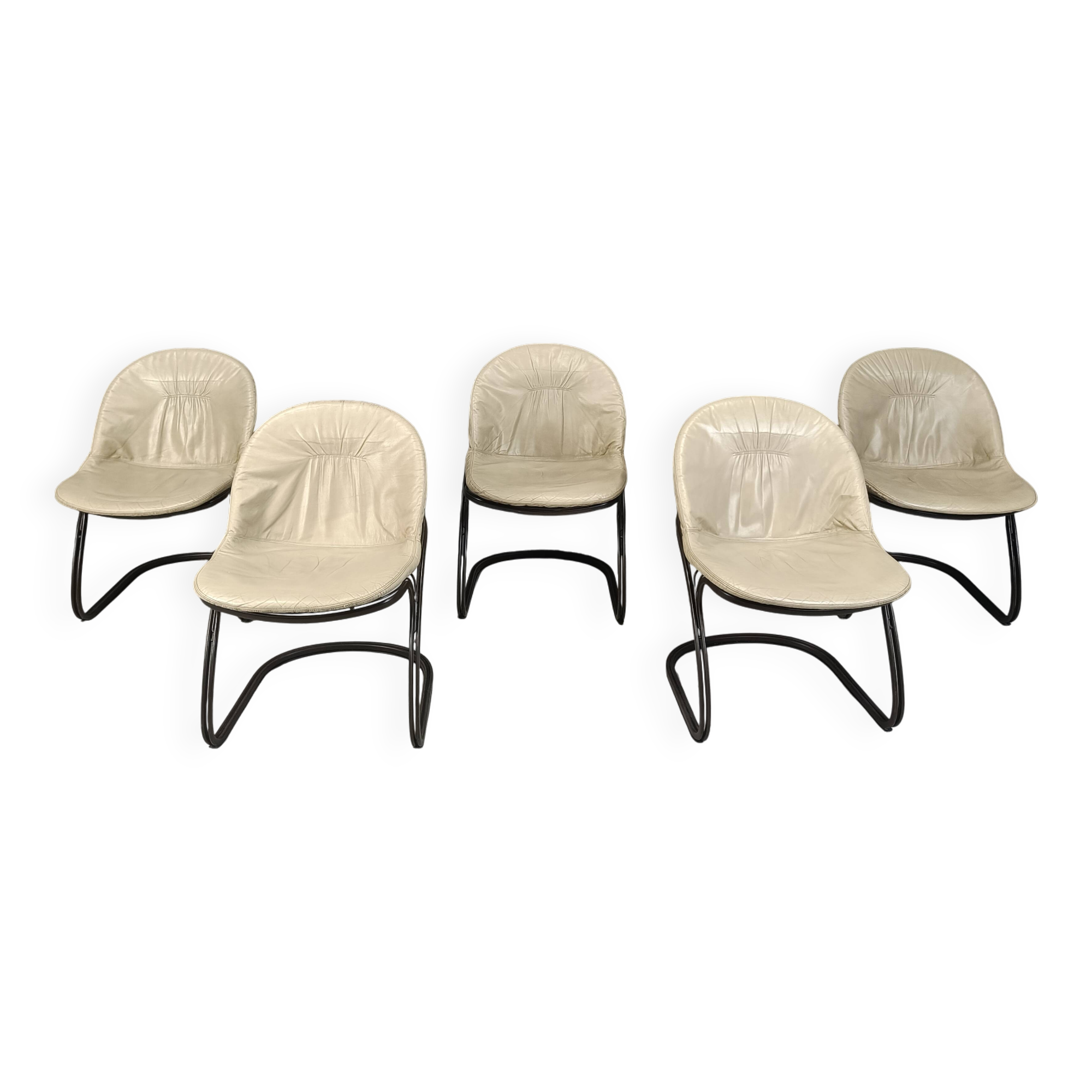 Gastone Rinaldi 'Pascale' Dining chairs, 1970s - set of 5
