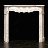 Louis XV style flat fireplace circa 1900