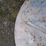 Vintage wrought iron garden table