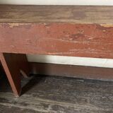 Shaker farm bench mid-19th century popular art Hudson Valley USA