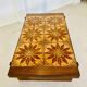 VINTAGE DANISH MID CENTURY TEAK  & CERAMIC COFFEE TABLE  1960s