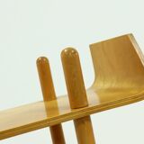 Large Birch Bookcase Shelving Unit by Willem Lutjens for Gouda Den Boer, 1953