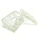 Art Deco bonbonniere, crystal, Sweden, 1930s