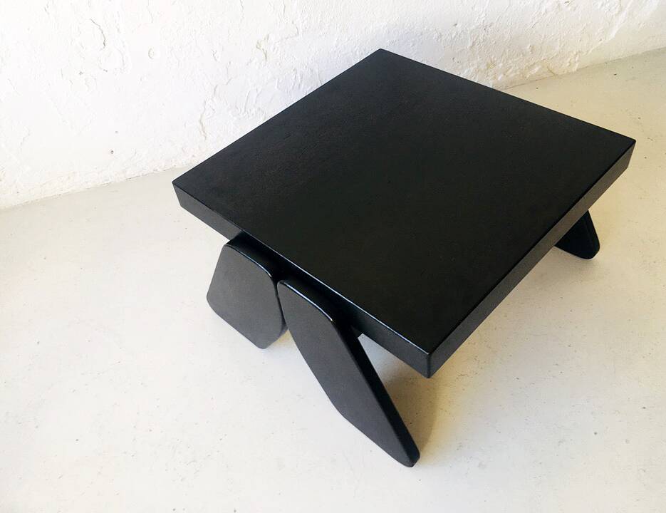 Vintage brutalist coffee table, 1970s