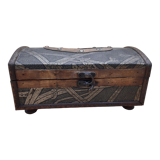 Wooden tissue box