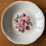 6 old earthenware plates from Saint-Amand (North)