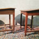 Pair of vintage school desks Hachette Messengers