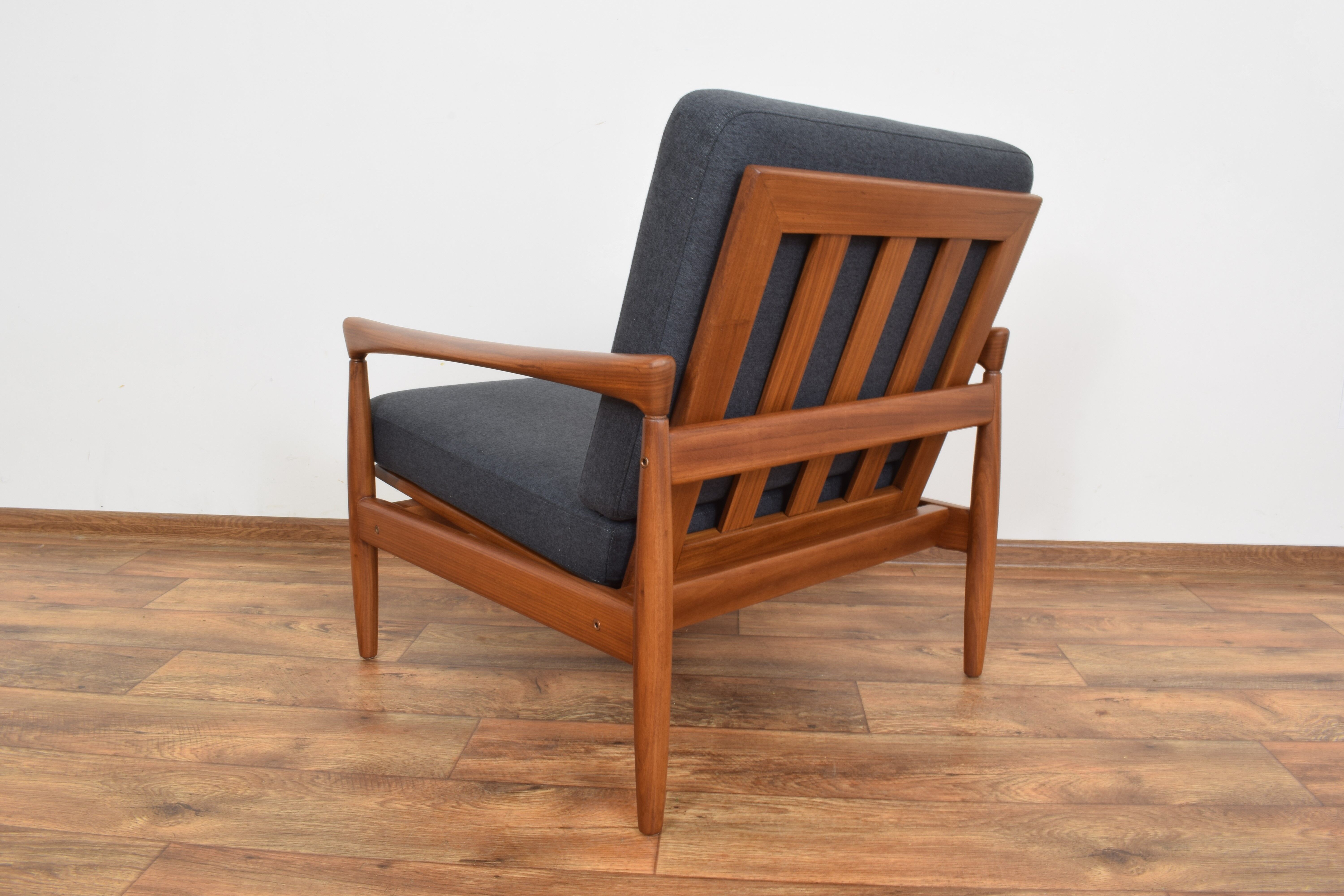 Mid-century teak kolding armchair by Erik Worts for IKEA, 1960s
