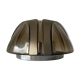 Wall lamp or flush mount in the shape of a dome by Hoffmeister Leuchten, 1960s, Germany.