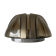 Wall lamp or flush mount in the shape of a dome by Hoffmeister Leuchten, 1960s, Germany.