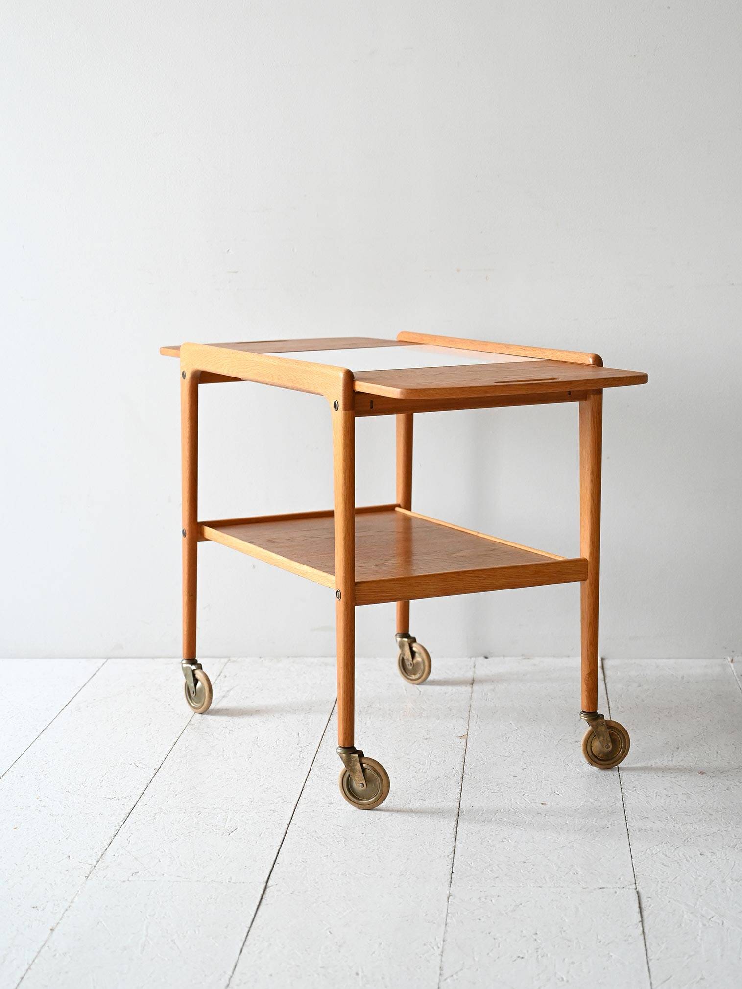 “Casino” Oak Trolley by Engström & Myrstrand for Tingströms