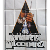 Affiche cinéma originale 1971 : "Orange mécanique", Stanley Kubrick