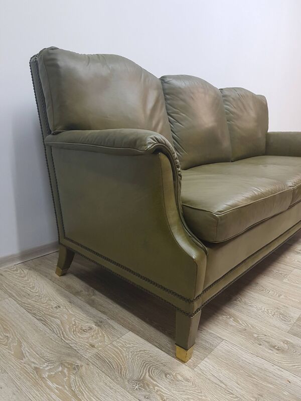 Canapé en cuir Chesterfield des années 1960/1970.