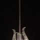 Set of 5 Art Decò Fountain Chandelier By Barovier e Toso, Murano Glass, 194