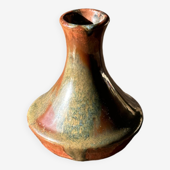 Small soliflore vase in glazed ceramic