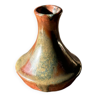 Small soliflore vase in glazed ceramic