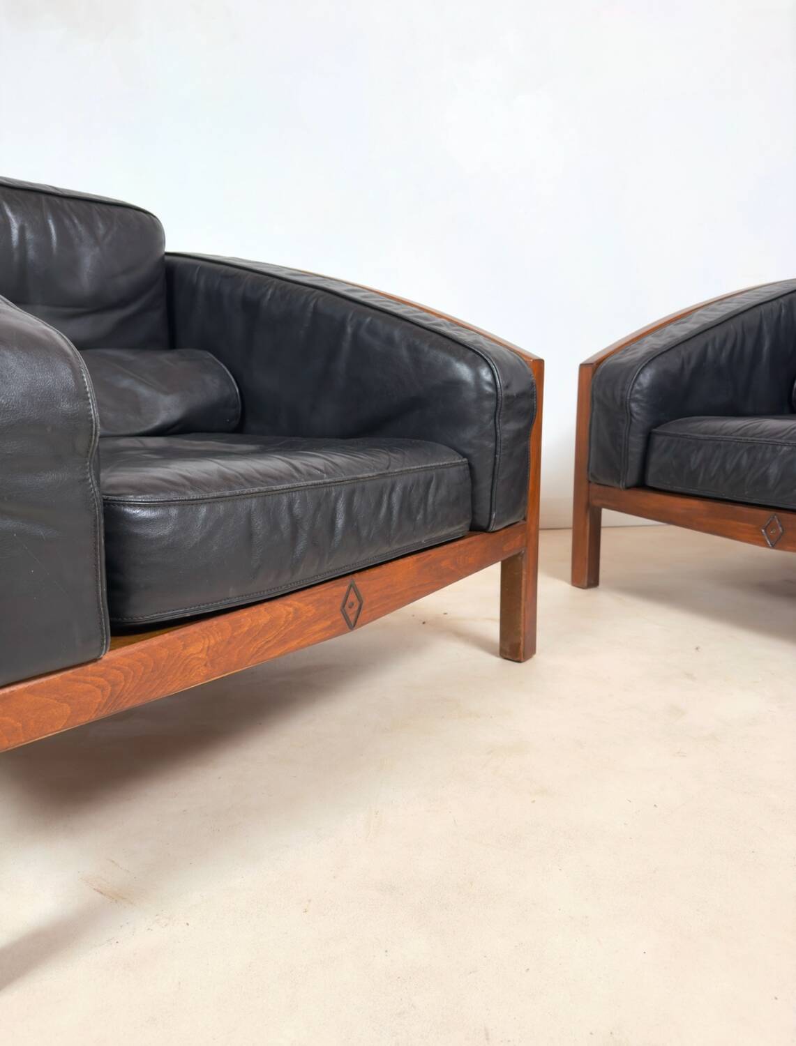 Armchair in the style of Tobia Scarpa