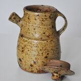 Gustave Tiffoche stoneware pitcher