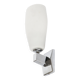 Italian chrome and opaline wall light 1970