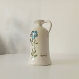 Pichet vintage en grès vernissée signé