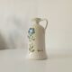 Vintage glazed stoneware pitcher, signed