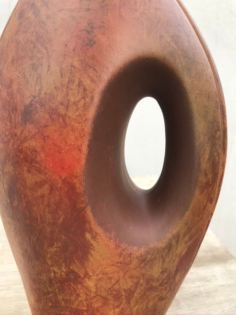 Terracotta vase Keramik, 1970s