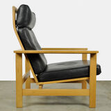Lounge chairs, model 2461, designed by Søren Holst and produced by Frederica Stolefabrik, Denmark